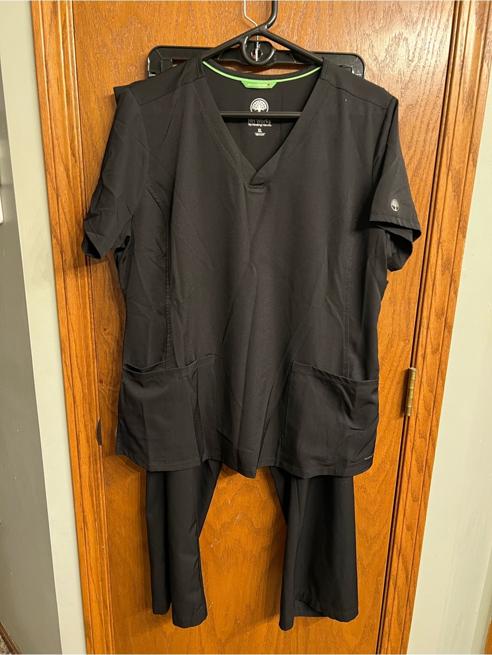 Healing hands Scrub Top ONLY